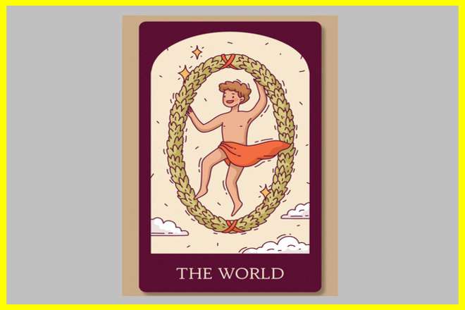 The World Tarot Card